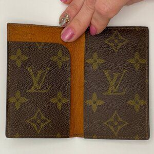 Vintage Louis Vuitton Monogram Canvas Card Holder/Organizer - Amazing condition!